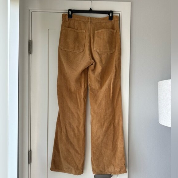 Like new! Reformation Alyssa High Rise Wide Leg Corduroy Pants - Picture 3 of 4